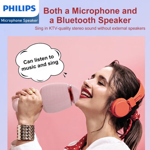 Philips Wireless Bluetooth Microphone For Karaoke / Speaker Handheld ...